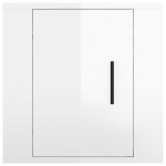 vidaXL Dulapuri TV montate perete 2 buc. alb extralucios 40x34,5x40 cm vidaXL Dulapuri TV montate perete 2 buc. alb extralucios 40x34,5x40 cm