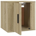 vidaXL Dulap TV montat pe perete, stejar sonoma, 40x34,5x40 cm