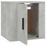 vidaXL Dulap TV montat pe perete, gri beton, 40x34,5x40 cm