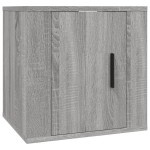 vidaXL Dulap TV montat pe perete, gri sonoma, 40x34,5x40 cm
