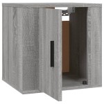 vidaXL Dulap TV montat pe perete, gri sonoma, 40x34,5x40 cm
