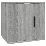 vidaXL Dulapuri TV montate pe perete 2 buc. gri sonoma 40x34,5x40 cm