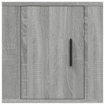 vidaXL Dulapuri TV montate pe perete 2 buc. gri sonoma 40x34,5x40 cm