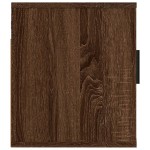 vidaXL Dulap TV montat pe perete, stejar maro, 40x34,5x40 cm
