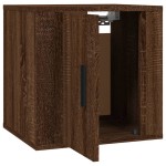 vidaXL Dulap TV montat pe perete, stejar maro, 40x34,5x40 cm
