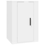 vidaXL Dulapuri TV montate pe perete, 2 buc., alb, 40x34,5x60 cm vidaXL Dulapuri TV montate pe perete, 2 buc., alb, 40x34,5x60 cm