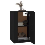 vidaXL Dulapuri TV montate pe perete, 2 buc., negru, 40x34,5x60 cm vidaXL Dulapuri TV montate pe perete, 2 buc., negru, 40x34,5x60 cm