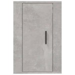 vidaXL Dulap TV montat pe perete, gri beton, 40x34,5x60 cm