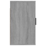 vidaXL Dulap TV montat pe perete, gri sonoma, 40x34,5x60 cm