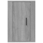 vidaXL Dulapuri TV montate pe perete 2 buc. gri sonoma 40x34,5x60 cm