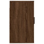 vidaXL Dulap TV montat pe perete, stejar maro, 40x34,5x60 cm