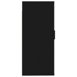vidaXL Dulap TV montat pe perete, negru, 40x34,5x80 cm