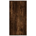 vidaXL Dulap TV montat pe perete, stejar fumuriu, 40x34,5x80 cm
