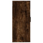 vidaXL Dulap TV montat pe perete, stejar fumuriu, 40x34,5x80 cm