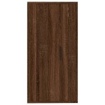 vidaXL Dulap TV montat pe perete, stejar maro, 40x34,5x80 cm