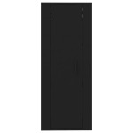 vidaXL Dulap TV montat pe perete, negru, 40x34,5x100 cm