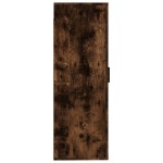 vidaXL Dulap TV montat pe perete, stejar fumuriu, 40x34,5x100 cm