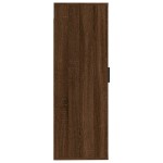 vidaXL Dulap TV montat pe perete, stejar maro, 40x34,5x100 cm