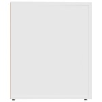 vidaXL Noptiere, 2 buc., alb, 50x39x47 cm vidaXL Noptiere, 2 buc., alb, 50x39x47 cm
