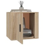 vidaXL Noptieră, stejar sonoma, 50x39x47 cm vidaXL Noptieră, stejar sonoma, 50x39x47 cm