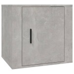 vidaXL Noptiere, 2 buc., gri beton, 50x39x47 cm vidaXL Noptiere, 2 buc., gri beton, 50x39x47 cm