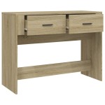 vidaXL Măsuță consolă, stejar sonoma, 100x39x75 cm, lemn prelucrat vidaXL Măsuță consolă, stejar sonoma, 100x39x75 cm, lemn prelucrat