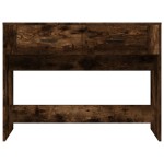 vidaXL Măsuță consolă, stejar fumuriu, 100x39x75 cm, lemn prelucrat vidaXL Măsuță consolă, stejar fumuriu, 100x39x75 cm, lemn prelucrat