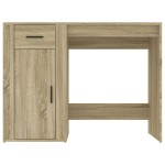 vidaXL Birou, stejar sonoma, 100x49x75 cm, lemn prelucrat