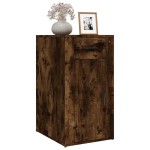 vidaXL Dulap de birou, stejar fumuriu, 40x49x75 cm, lemn prelucrat vidaXL Dulap de birou, stejar fumuriu, 40x49x75 cm, lemn prelucrat