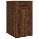 vidaXL Dulap de birou, stejar maro, 40x49x75 cm, lemn prelucrat vidaXL Dulap de birou, stejar maro, 40x49x75 cm, lemn prelucrat