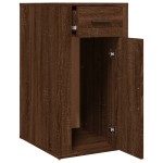 vidaXL Dulap de birou, stejar maro, 40x49x75 cm, lemn prelucrat vidaXL Dulap de birou, stejar maro, 40x49x75 cm, lemn prelucrat