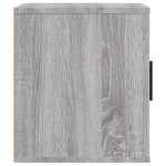 vidaXL Comodă TV, gri sonoma, 100x35x40 cm, lemn prelucrat vidaXL Comodă TV, gri sonoma, 100x35x40 cm, lemn prelucrat