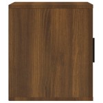 vidaXL Comodă TV, stejar maro, 100x35x40 cm, lemn prelucrat