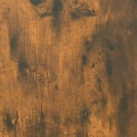 vidaXL Cărucior de bucătărie stejar fumuriu 60x45x80 cm lemn prelucrat vidaXL Cărucior de bucătărie stejar fumuriu 60x45x80 cm lemn prelucrat