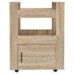 vidaXL Cărucior de bucătărie stejar sonoma 60x45x80 cm lemn prelucrat vidaXL Cărucior de bucătărie stejar sonoma 60x45x80 cm lemn prelucrat