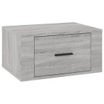 vidaXL Noptieră de perete, gri sonoma, 50x36x25 cm vidaXL Noptieră de perete, gri sonoma, 50x36x25 cm