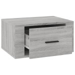 vidaXL Noptieră de perete, gri sonoma, 50x36x25 cm vidaXL Noptieră de perete, gri sonoma, 50x36x25 cm