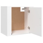 vidaXL Noptiere de perete, 2 buc., alb, 50x36x47 cm
