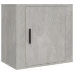 vidaXL Noptieră de perete, gri beton, 50x30x47 cm vidaXL Noptieră de perete, gri beton, 50x30x47 cm