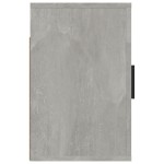 vidaXL Noptieră de perete, gri beton, 50x30x47 cm vidaXL Noptieră de perete, gri beton, 50x30x47 cm