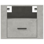 vidaXL Noptieră de perete, gri beton, 50x36x40 cm vidaXL Noptieră de perete, gri beton, 50x36x40 cm