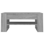 vidaXL Măsuță de cafea, gri sonoma, 102x55x45 cm, lemn prelucrat