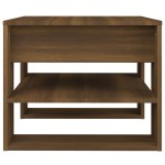 vidaXL Măsuță de cafea, stejar maro, 55,5x55x45 cm, lemn prelucrat vidaXL Măsuță de cafea, stejar maro, 55,5x55x45 cm, lemn prelucrat
