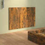 vidaXL Tăblie de pat, stejar afumat, 120x1,5x80 cm, lemn compozit