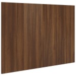 vidaXL Tăblie de pat, stejar maro, 120x1,5x80 cm, lemn compozit vidaXL Tăblie de pat, stejar maro, 120x1,5x80 cm, lemn compozit