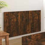 vidaXL Tăblie de pat, stejar afumat, 160x1,5x80 cm, lemn compozit