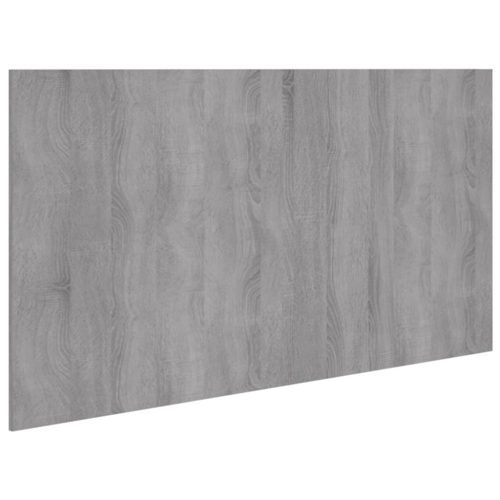vidaXL Tăblie de pat, gri sonoma, 160x1,5x80 cm, lemn compozit