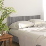 vidaXL Tăblie de pat, gri sonoma, 160x1,5x80 cm, lemn compozit vidaXL Tăblie de pat, gri sonoma, 160x1,5x80 cm, lemn compozit