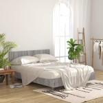 vidaXL Tăblie de pat, gri sonoma, 160x1,5x80 cm, lemn compozit vidaXL Tăblie de pat, gri sonoma, 160x1,5x80 cm, lemn compozit