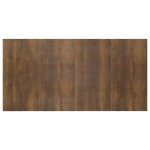 vidaXL Tăblie de pat, stejar maro, 160x1,5x80 cm, lemn compozit